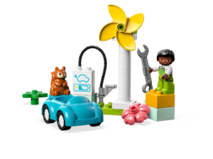 DUPLO® Windmolen en elektrische auto (10985)