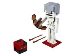 Minecraft® BigFig skelet met magmakubus (21150)