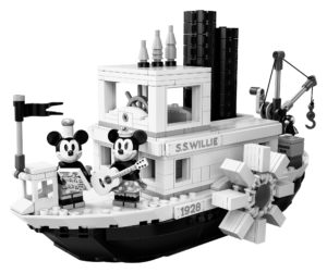 Disney™ Stoomboot Willie (21317)