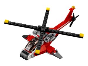 Creator 3-in-1 Rode helikopter (31057)