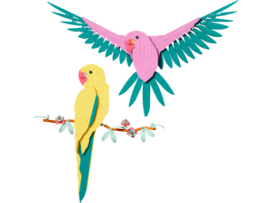Art De Faunacollectie – Kleurrijke papegaaien (31211)