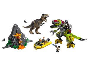 Jurassic World™ T. Rex vs. Dinomecha gevecht (75938)
