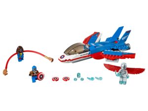 Marvel Captain America jet-achtervolging (76076)