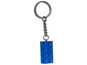 Overig LEGO® sleutelhanger met blauwe 2×4 steen (850152)
