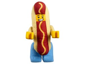 UNKNOWN Hotdogverkoper minifiguur van zachte stof (853766)