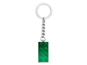 Overig 2×4 groene metallic sleutelhanger (854083)